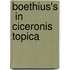 Boethius's  In Ciceronis Topica