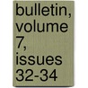 Bulletin, Volume 7, Issues 32-34 door Museum New York State