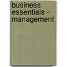 Business Essentials - Management door Bpp Learning Media Ltd