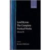 Byron:poetical Works Vol 3 Bpw C by Lord George Gordon Byron