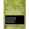 Cambridge Readings In Literature by George Sampson