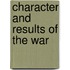 Character and Results of the War