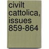 Civilt Cattolica, Issues 859-864 door Onbekend