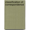 Classification Of Correspondence by Unknown