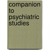 Companion to Psychiatric Studies by Stephen Lawrie