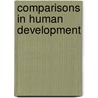 Comparisons In Human Development door Onbekend