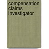 Compensation Claims Investigator door National Learning Corporation