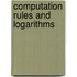 Computation Rules And Logarithms