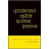 Condensed Matter Nuclear Science by Unknown
