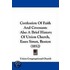 Confession Of Faith And Covenant
