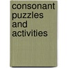 Consonant Puzzles and Activities by Unknown