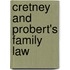 Cretney And Probert's Family Law