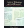 Critical Thinking about Research door Julian Meltzoff