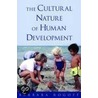 Cultural Nature Human Developm C door Barbara Rogoff