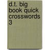 D.T. Big Book Quick Crosswords 3 door The Daily Telegraph