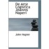 De Arte Logistica Joannis Naperi