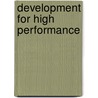 Development For High Performance door Pergamon Flexible Learning