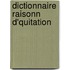 Dictionnaire Raisonn D'Quitation