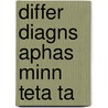 Differ Diagns Aphas Minn Teta Ta door Schuell