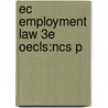 Ec Employment Law 3e Oecls:ncs P door Catherine Barnard