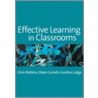 Effective Learning in Classrooms by Eileen Carnell