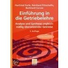 Einführung in die Getriebelehre door Hanfried Kerle