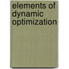 Elements of Dynamic Optimization door Alpha C. Chiang