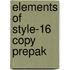 Elements of Style-16 Copy Prepak