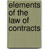 Elements of the Law of Contracts