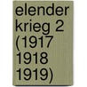 Elender Krieg 2 (1917 1918 1919) door Jacques Tardi