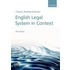 Eng Legal System In Context 5e P