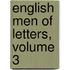 English Men Of Letters, Volume 3