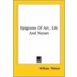 Epigrams Of Art, Life And Nature