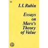 Essays On Marx's Theory Of Value door Rubin