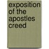 Exposition of the Apostles Creed