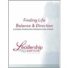 Finding Life Balance & Direction door The Leadership Institute Women with Purpose Inc.