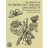 Flowers, Butterflies And Insects