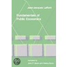 Fundamentals of Public Economics by Jean-Jacques Laffont