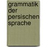 Grammatik Der Persischen Sprache