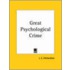 Great Psychological Crime (1928)