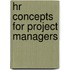 Hr Concepts For Project Managers
