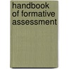 Handbook of Formative Assessment door Cizek Gregory