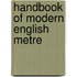 Handbook of Modern English Metre