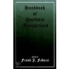 Handbook of Portfolio Management door Frank J. Fabozzi