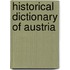 Historical Dictionary Of Austria