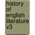 History of English Literature V3