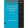 Introduction to Abstract Algebra door W. Keith Nicholson