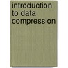 Introduction to Data Compression door Khalid Sayood