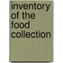 Inventory of the Food Collection