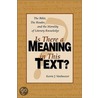 Is There A Meaning In This Text? door Kevin J. Vanhoozer